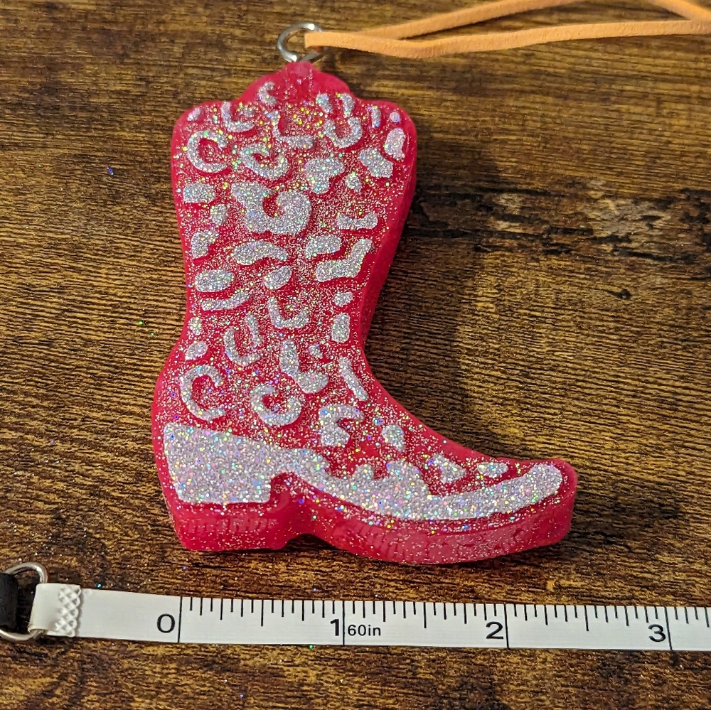 Glittery Cowgirl Book Scent Freshie New! - Picture 3 of 6